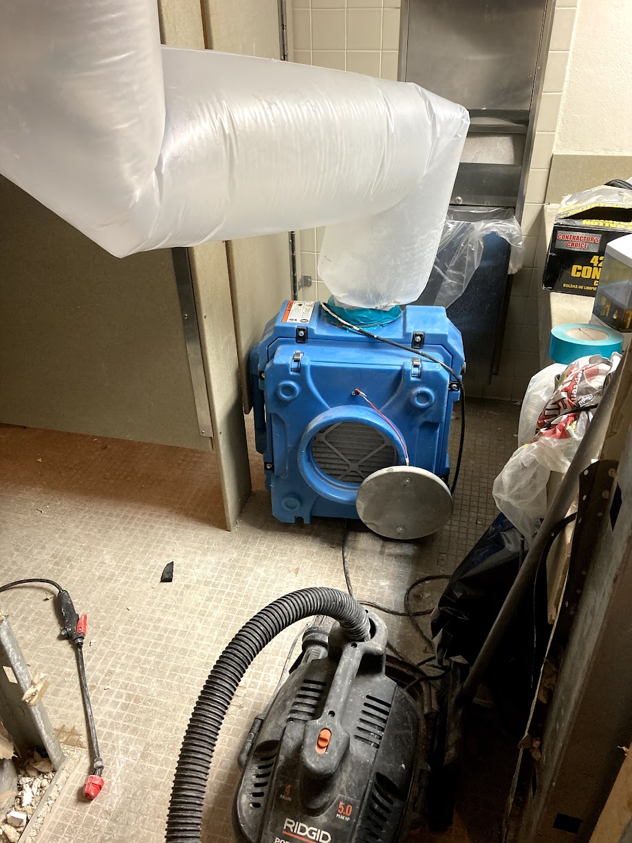Indoor Air Quality Equipment after Water Damage - Dry Me Out