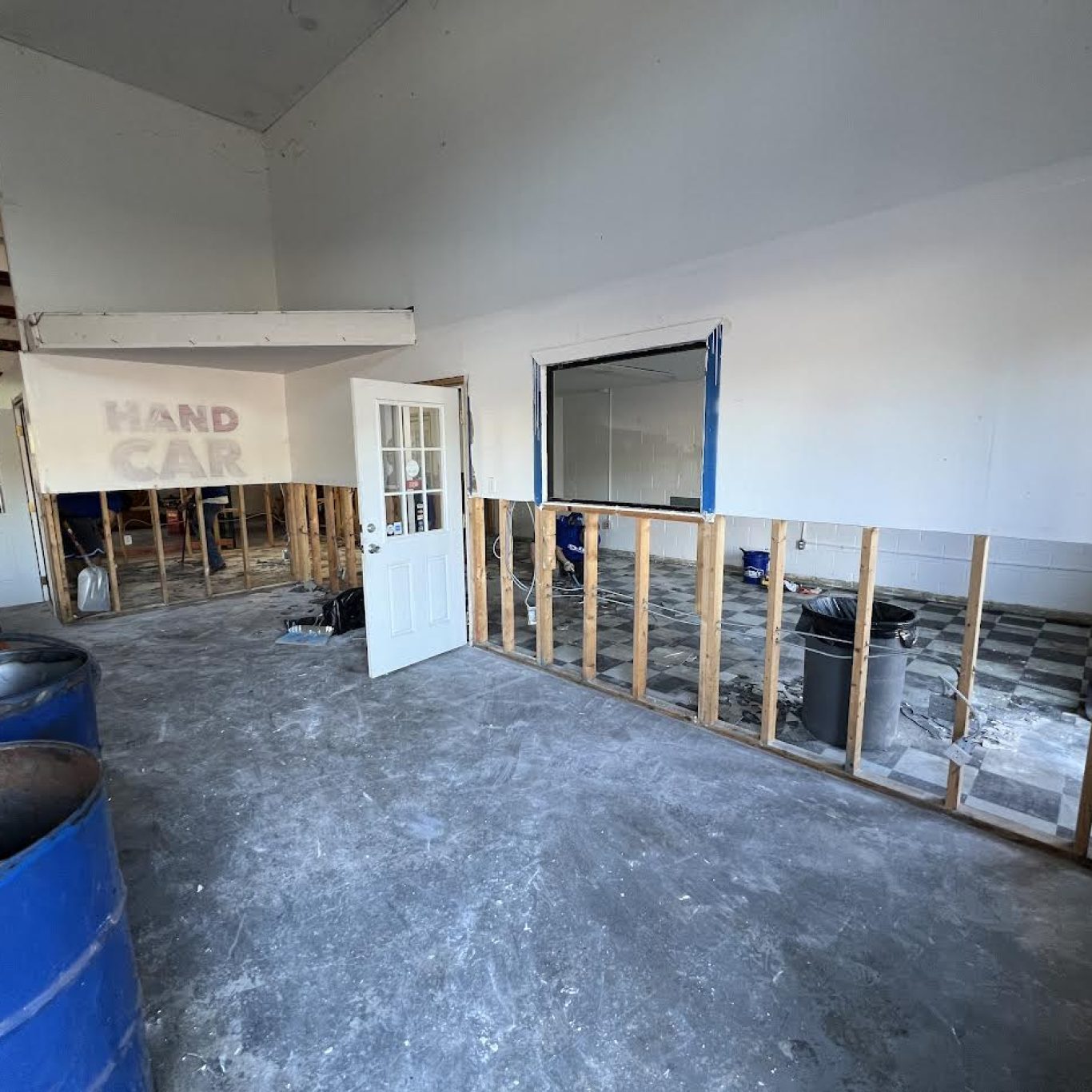 1-800 Dry Me Out technician drying a flooded area