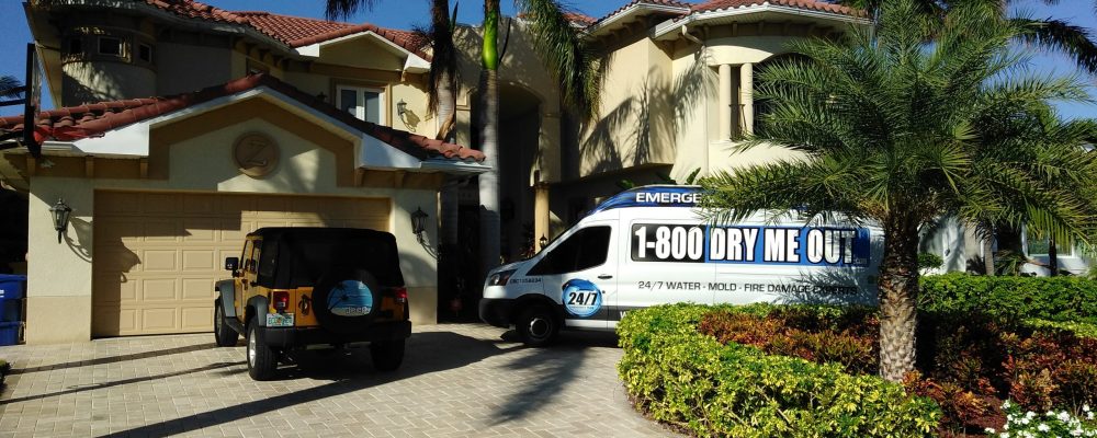 Water Damage Restoration Truck