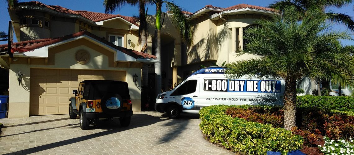 Water Damage Restoration Truck