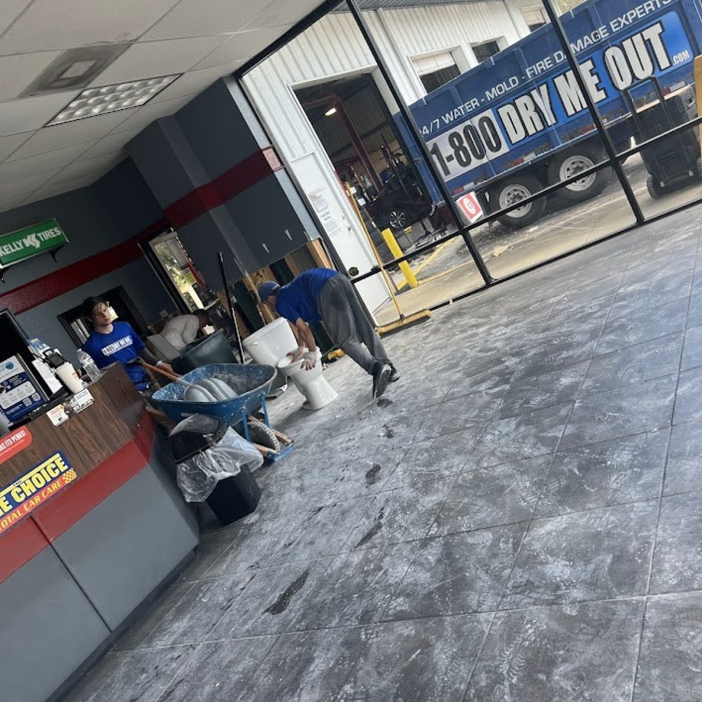 1-800 Dry Me Out flood damage repair