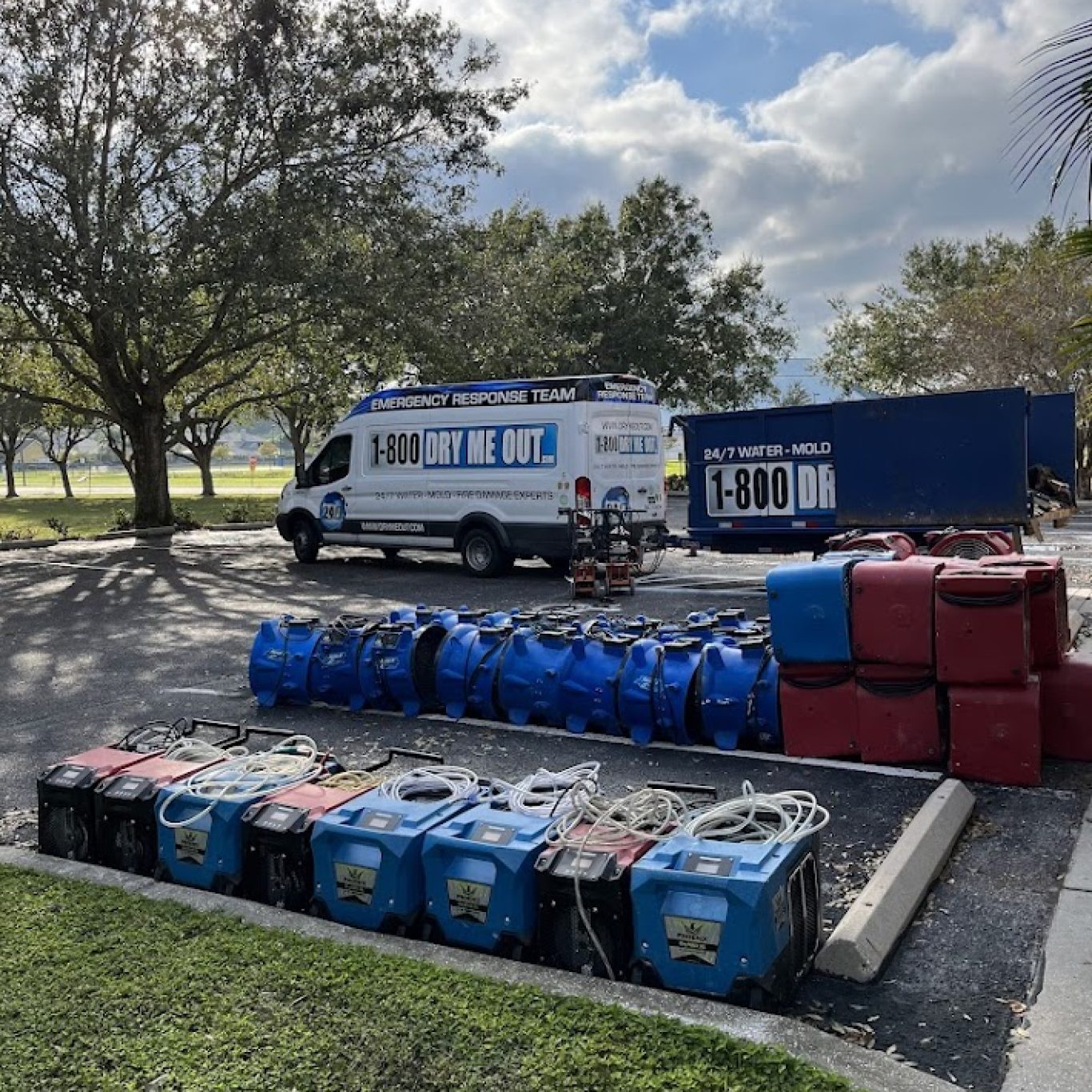 1-800 Dry Me Out fire extinguisher training