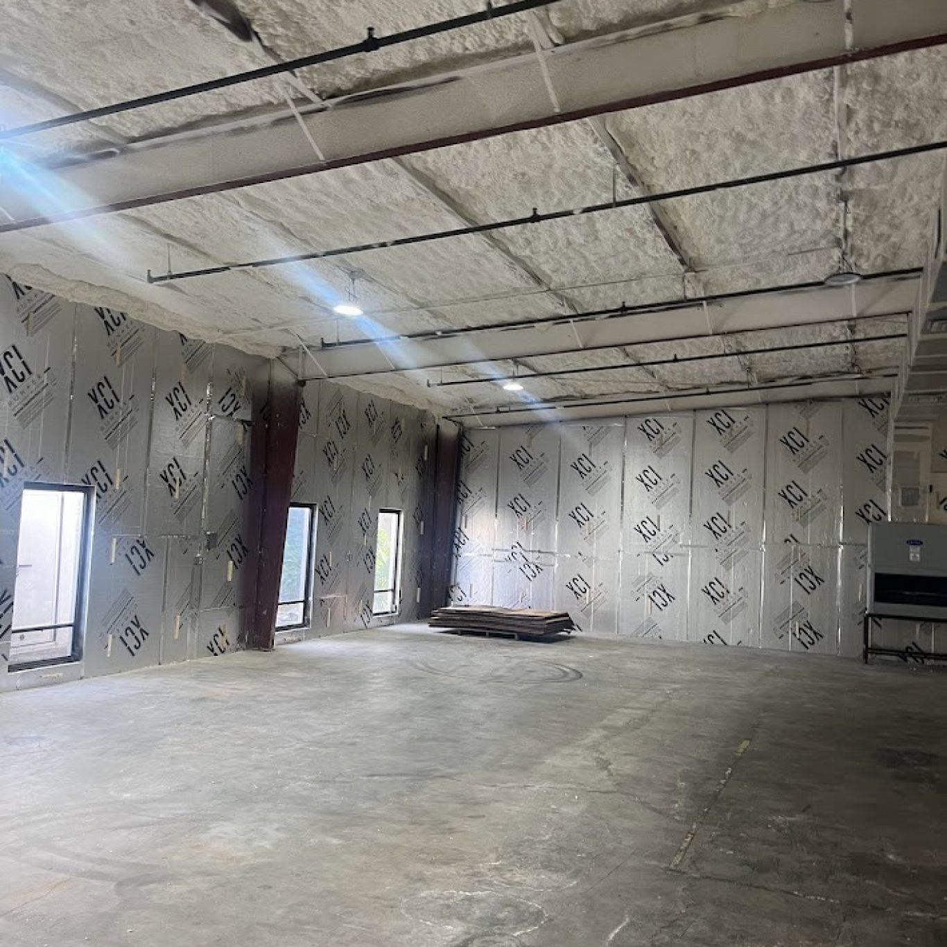 Expert team from 1-800 Dry Me Out restoring a flooded home in Lutz, FL with state-of-the-art equipment